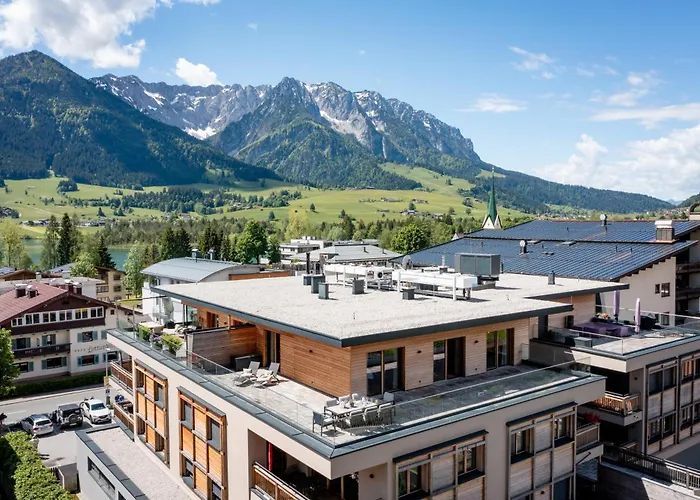 Penthouse Bergseetraum Mit 102 Qm Dachterrasse Appartement Walchsee