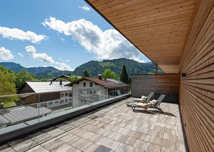 Penthouse Bergseetraum Mit 102 Qm Dachterrasse * Walchsee
